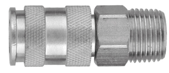 Муфта БРС европейского типа с наружней резьбовой частью BSPT 1/2" GM-04AM Jonnesway