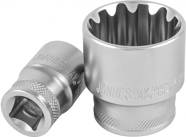 Головка торцевая SUPER TECH 1/4"DR 13 мм 1/2" E16 S68H2113 Jonnesway